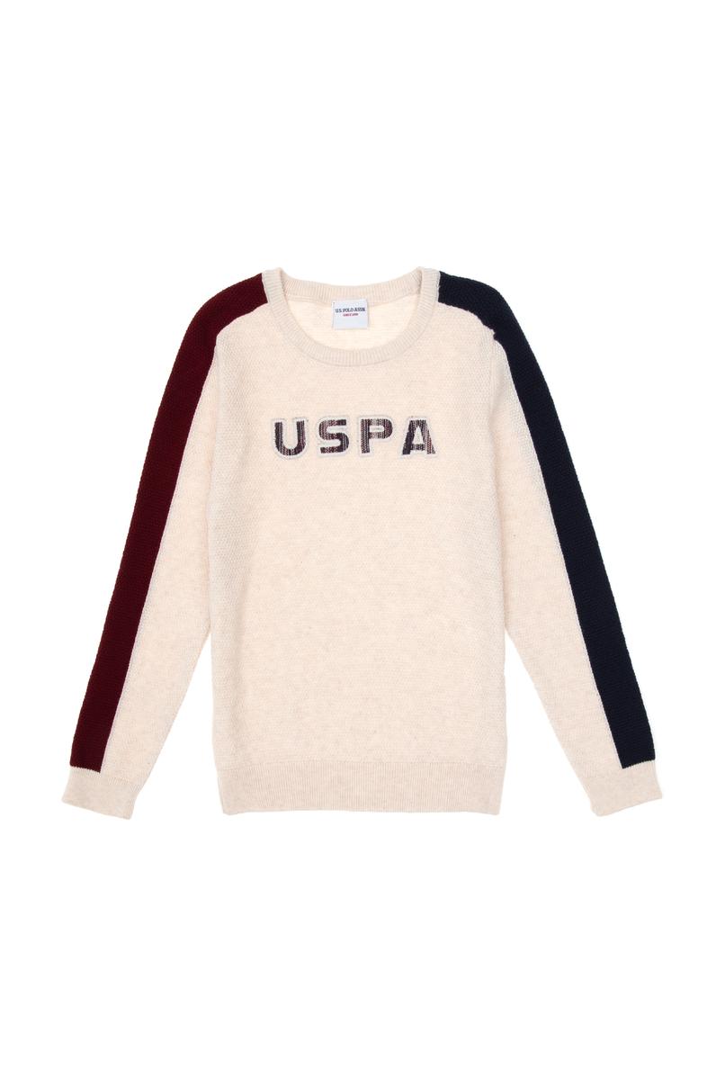 Erkek Çocuk Krem Melanj Kazak