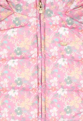 Kız Çocuk Pembe Kapüşonlu Şişme Yelek - 50313062014