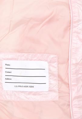 Kız Çocuk Açık Pembe Kapüşonlu Mont - 50313056010