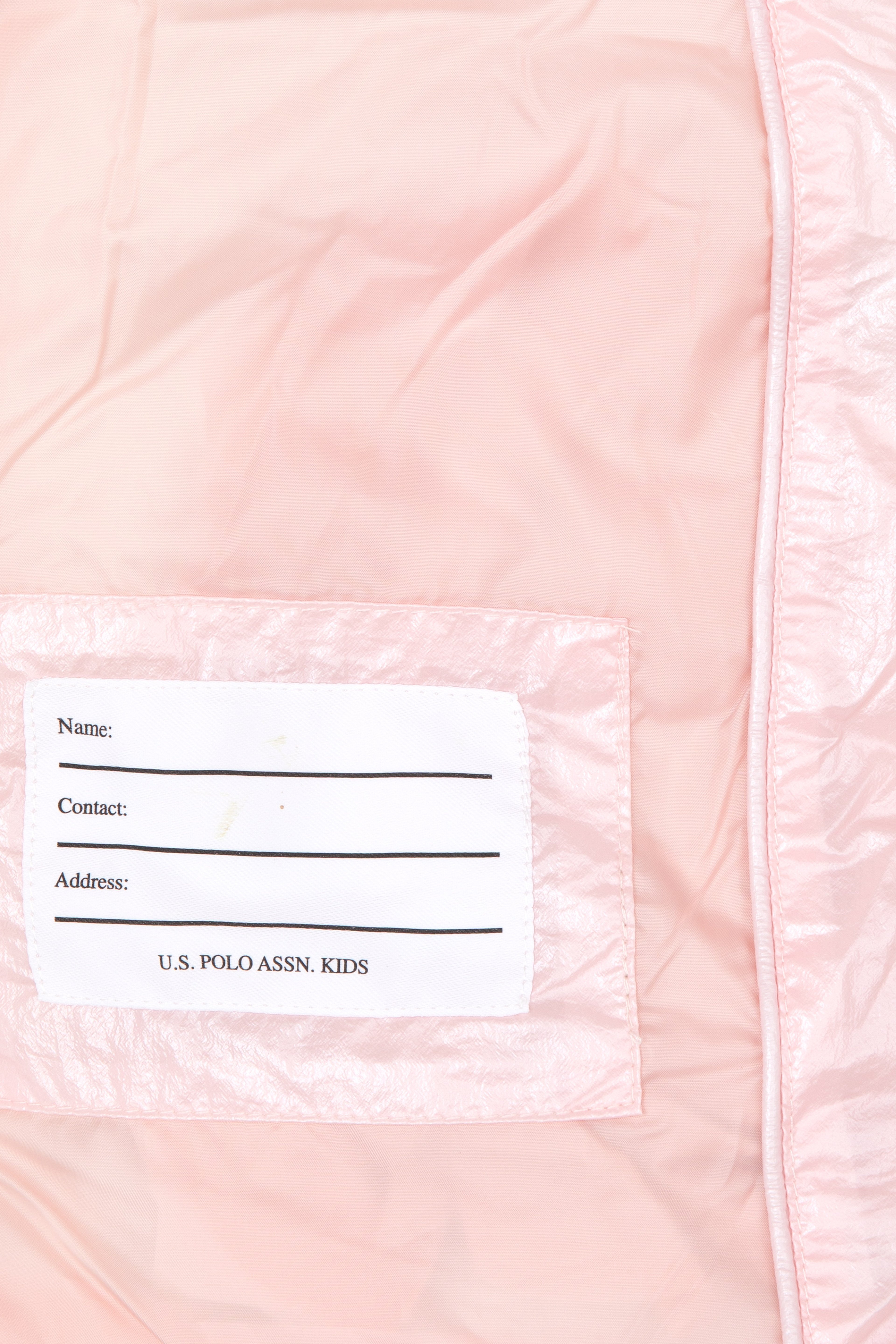 Kız Çocuk Açık Pembe Kapüşonlu Mont - Image 6