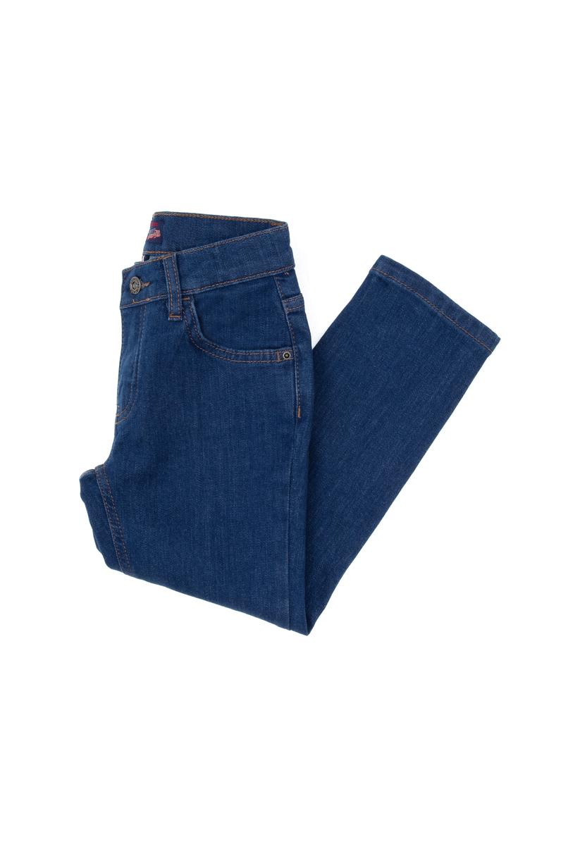 Erkek Çocuk Koyu Mavi Jean Pantolon