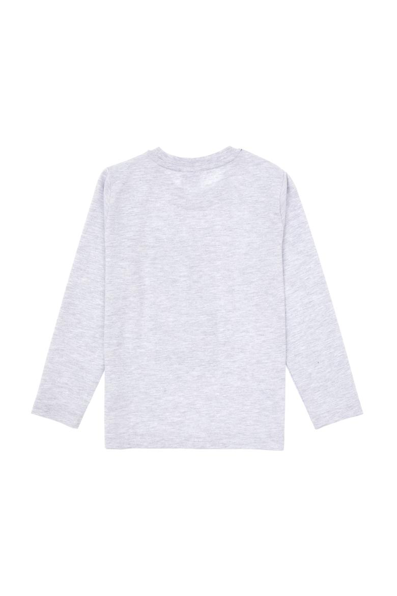 Erkek Çocuk Gri Melanj Pijama Takımı - 50318566011