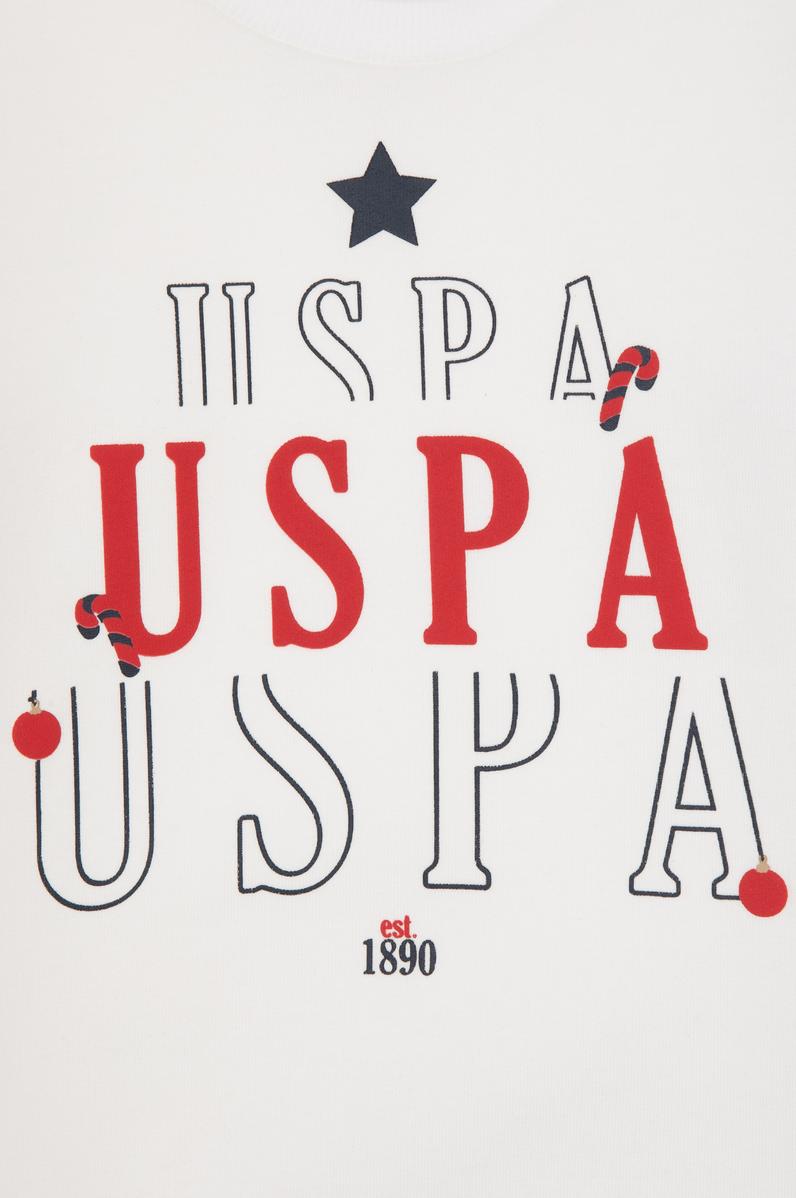 Erkek Çocuk Beyaz Pijama Takımı