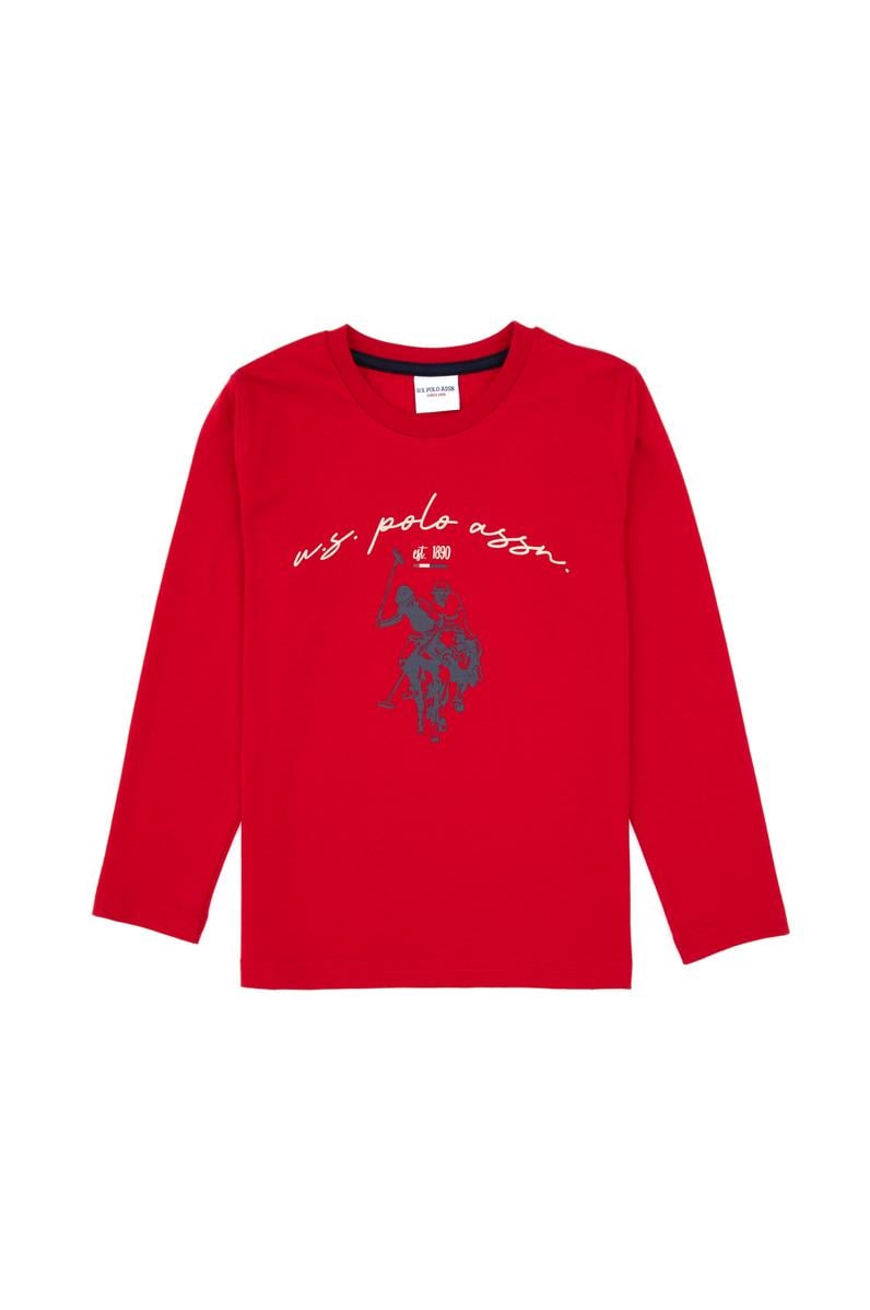 Erkek Çocuk Kırmızı Pijama Takımı