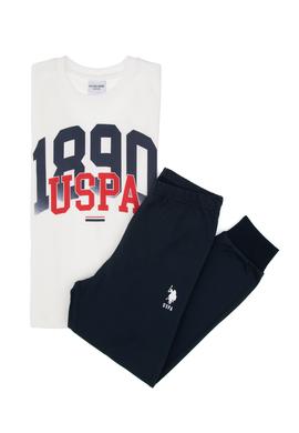 Erkek Çocuk Beyaz Pijama Takımı - 50318565010