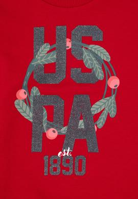 Kız Çocuk Kırmızı Yılbaşı Temalı Eşofman Takımı - 50318963004