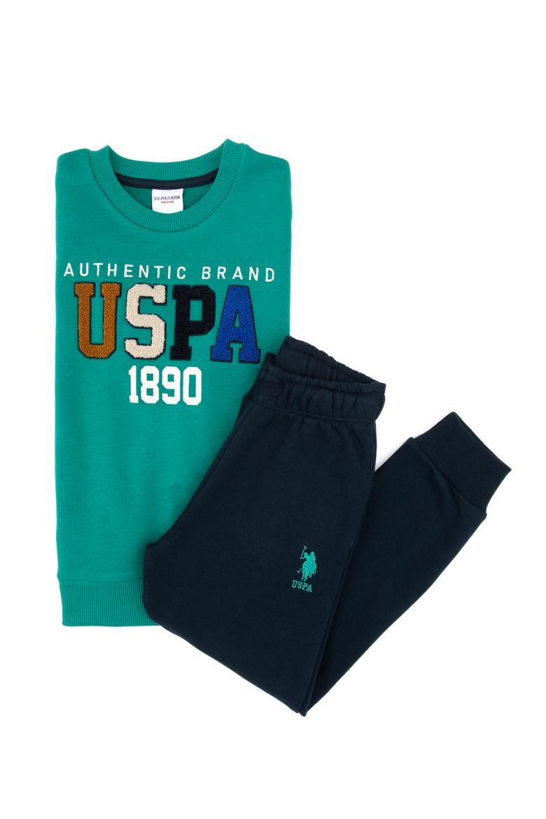 Erkek Çocuk Mint Pijama Takımı