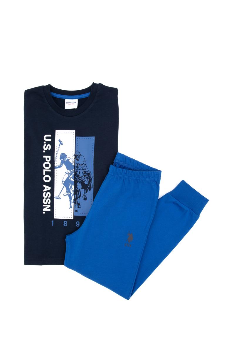 Erkek Çocuk Lacivert Pijama Takımı