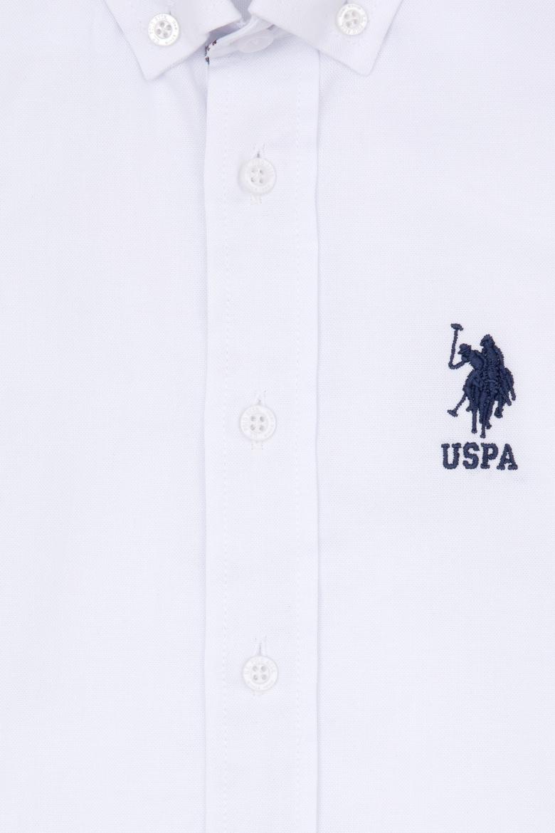 Erkek Çocuk Beyaz Uzun Kollu Gömlek - 50316701019