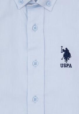 Erkek Çocuk Açık Mavi Uzun Kollu Gömlek - 50316701003