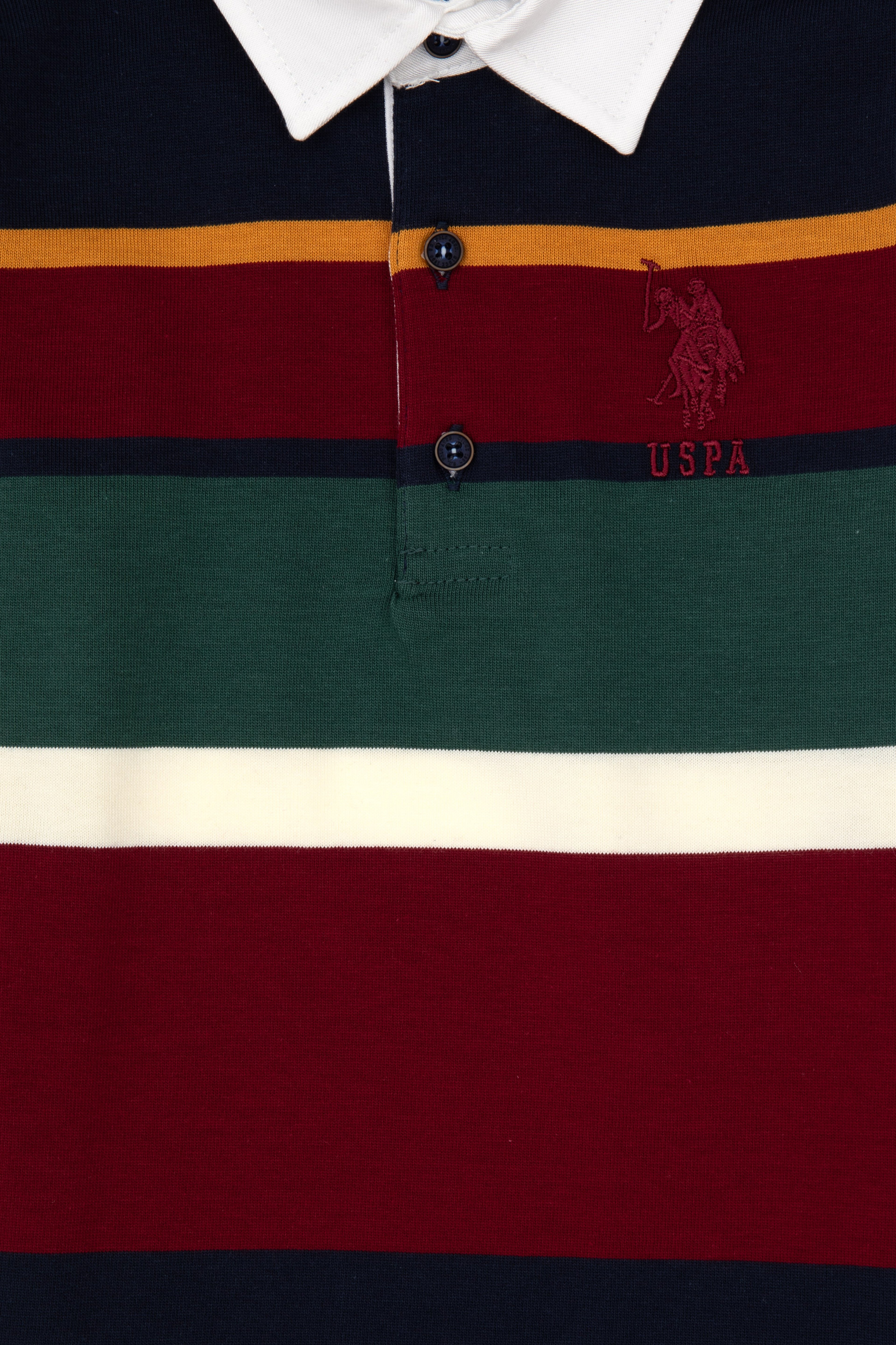 Erkek Çocuk Lacivert Polo Yaka Sweatshirt - Image 3