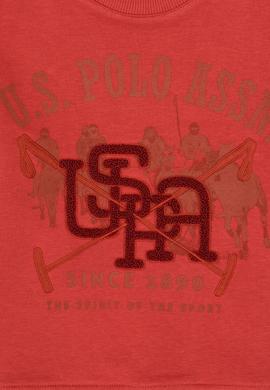 Erkek Çocuk Gül Kurusu Bisiklet Yaka Sweatshirt - 50308518023