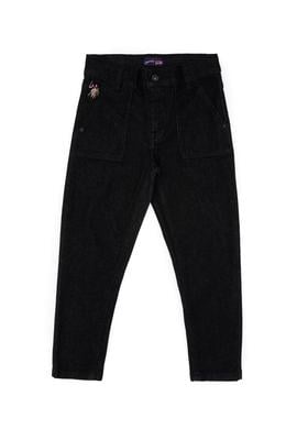 Erkek Çocuk Siyah Jean Pantolon - 50316705001