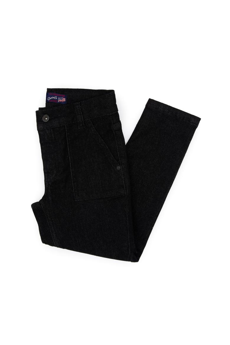 Erkek Çocuk Siyah Jean Pantolon - 50316705001