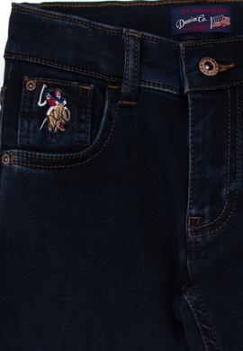 Erkek Çocuk Koyu Mavi Jean Pantolon - 50316756001