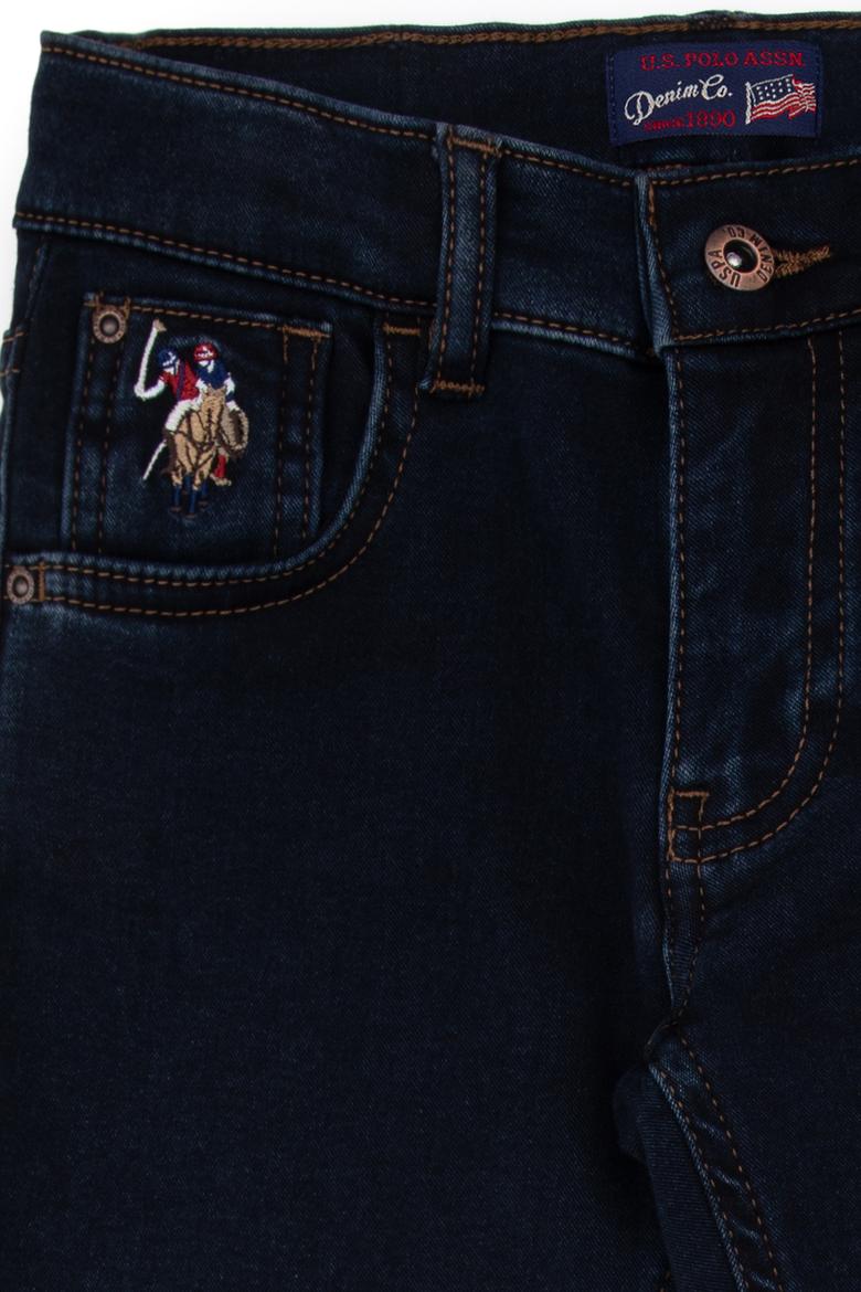 Erkek Çocuk Koyu Mavi Jean Pantolon - 50316756001