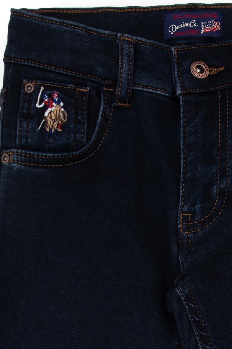 Erkek Çocuk Koyu Mavi Jean Pantolon