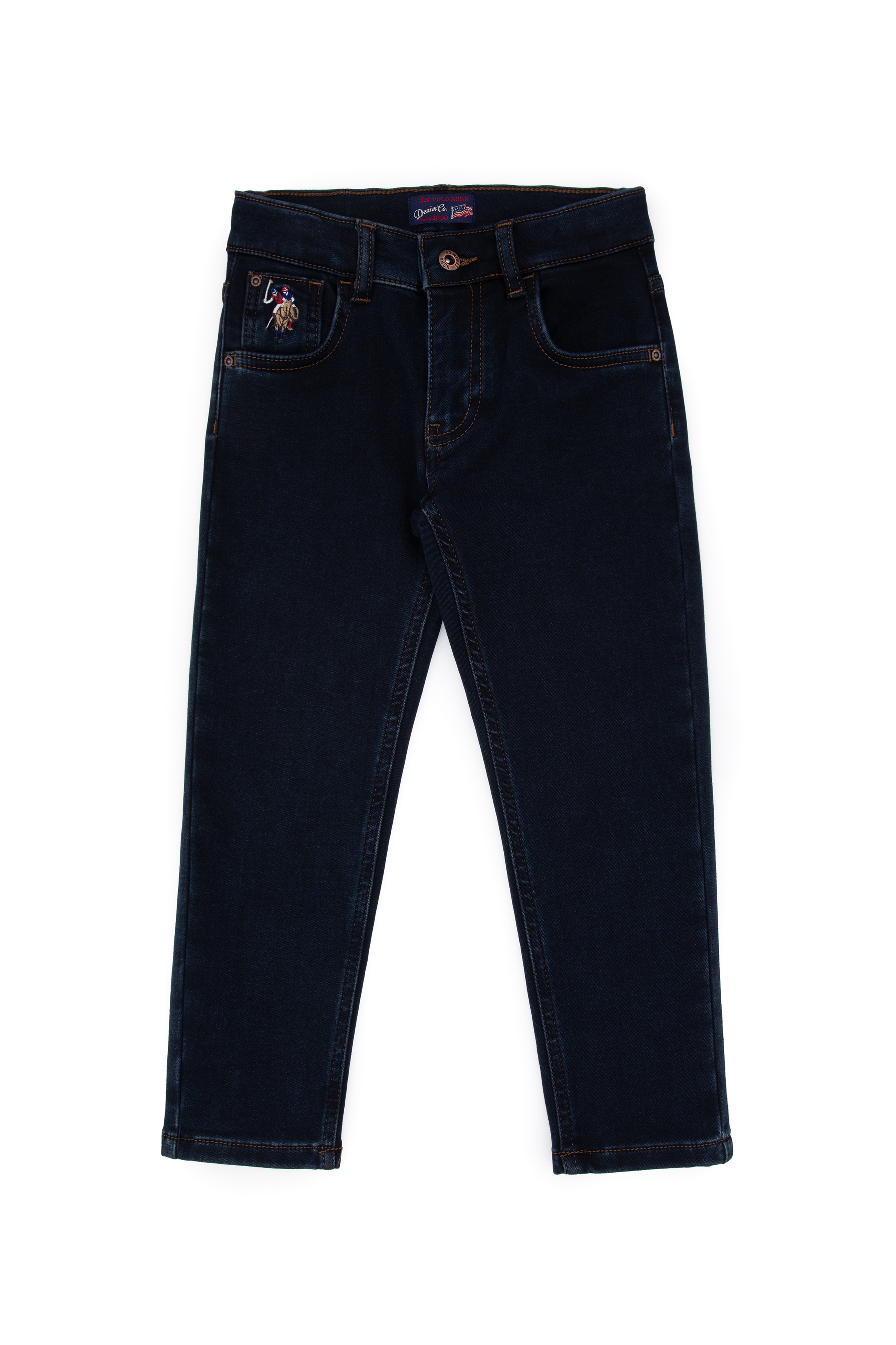 Erkek Çocuk Koyu Mavi Jean Pantolon - Image 2