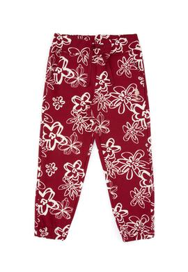 Kız Çocuk Koyu Frambuaz Jogger Eşofman Altı - 50317934008