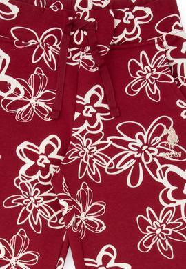 Kız Çocuk Koyu Frambuaz Jogger Eşofman Altı - 50317934008