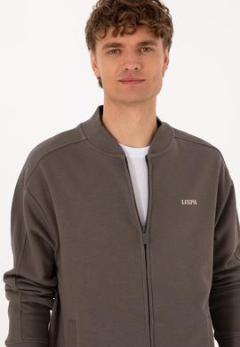 Erkek Vizon Örme Hırka - 50315612009