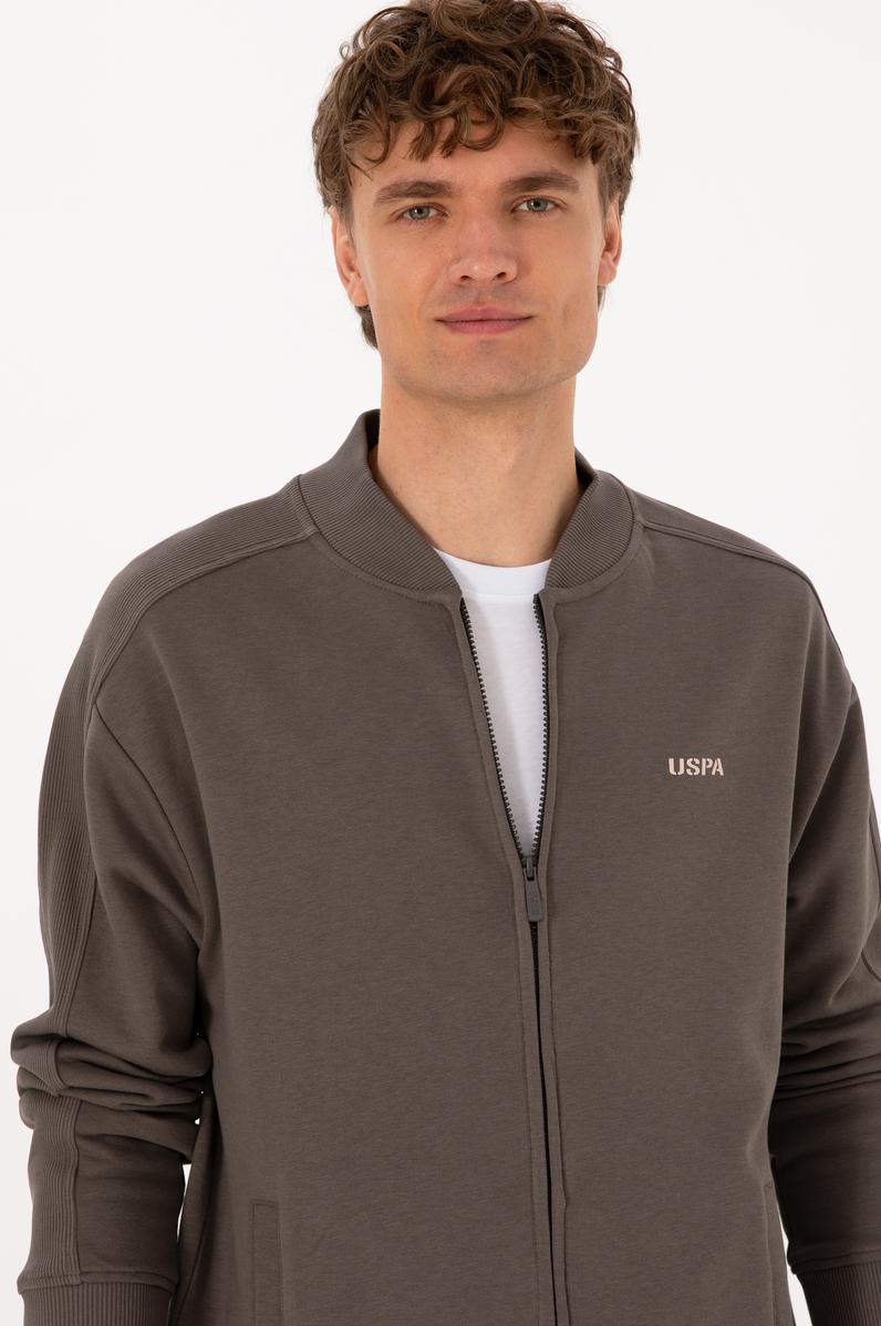 Erkek Vizon Örme Hırka