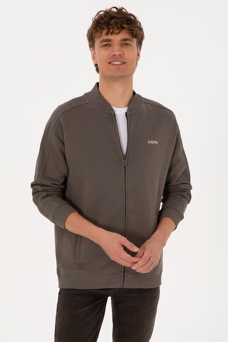 Erkek Vizon Örme Hırka