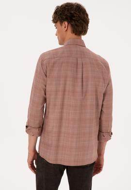 Erkek Bakır Uzun Kollu Gömlek - 50316640007