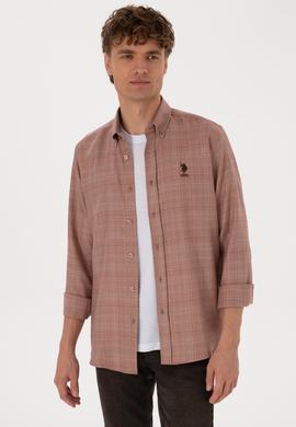 Erkek Bakır Uzun Kollu Gömlek - 50316640007