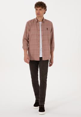 Erkek Bakır Uzun Kollu Gömlek - 50316640007