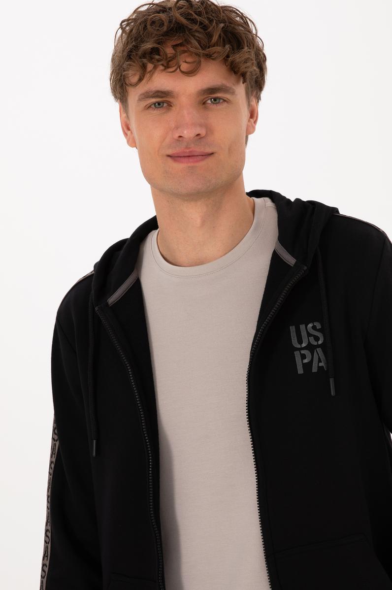 Erkek Siyah Örme Hırka