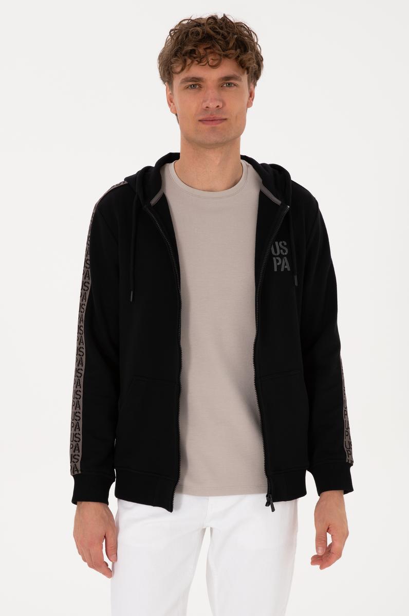 Erkek Siyah Örme Hırka