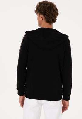 Erkek Siyah Örme Hırka - 50315808011