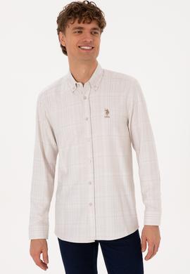 Erkek Krem Uzun Kollu Gömlek - 50316640014