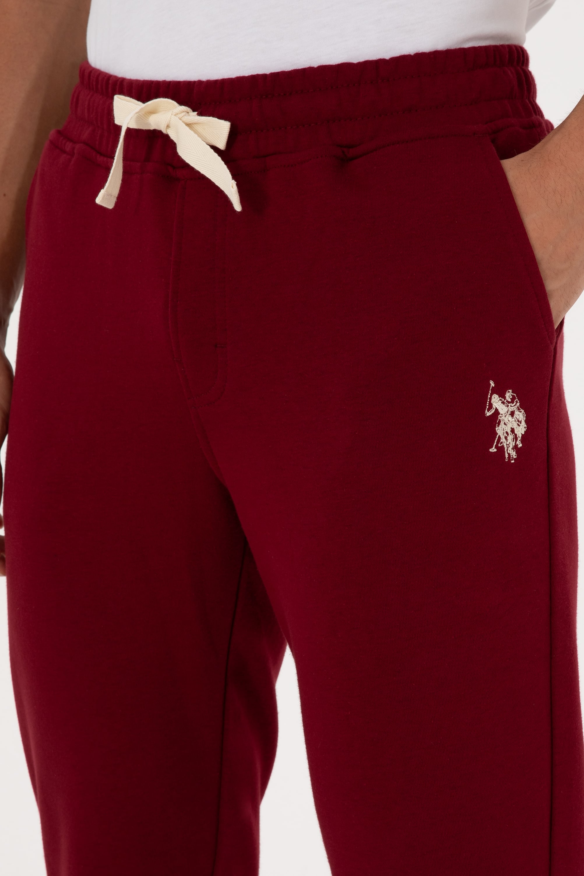Erkek Bordo Eşofman Altı - Image 5