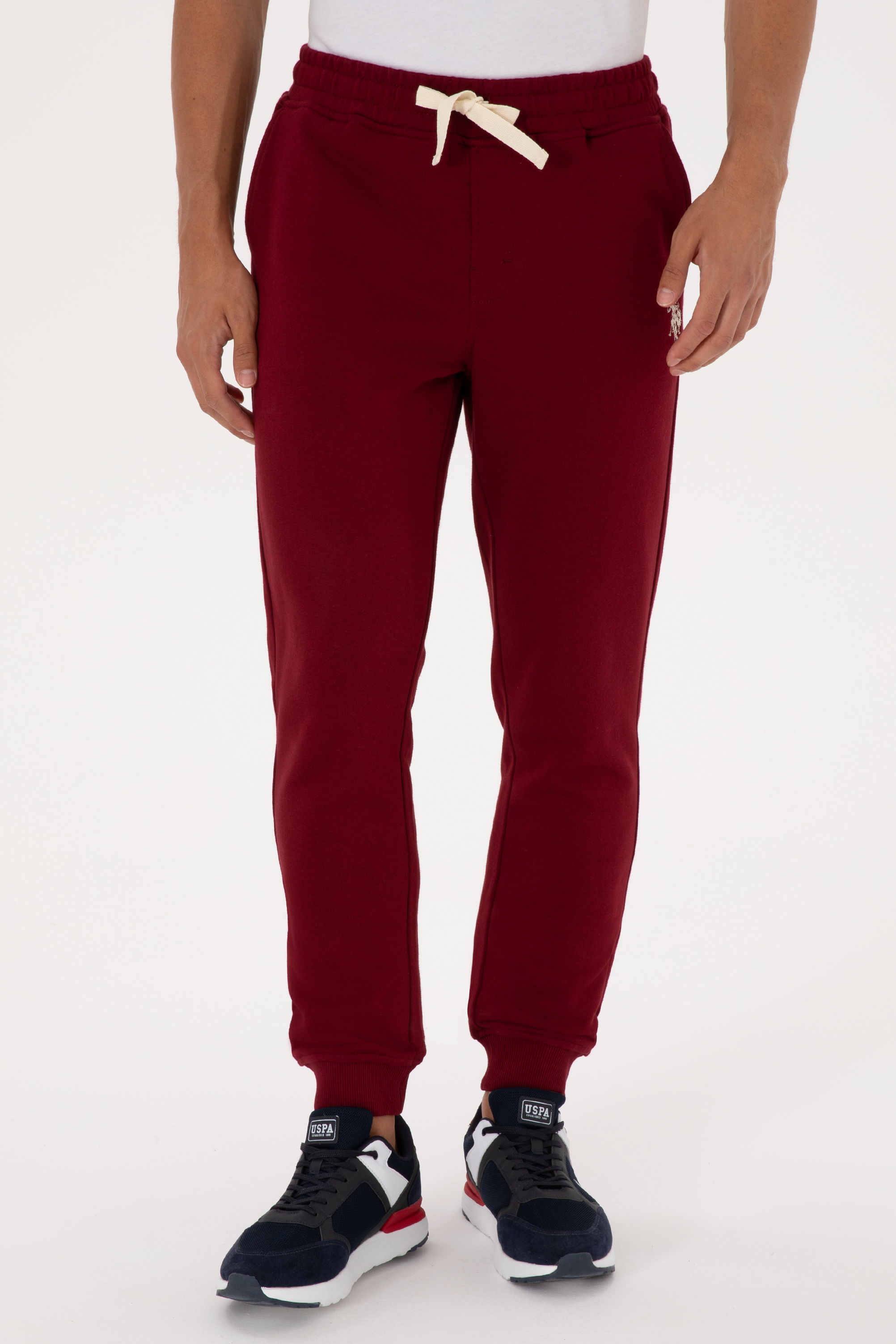 Erkek Bordo Eşofman Altı - Image 2