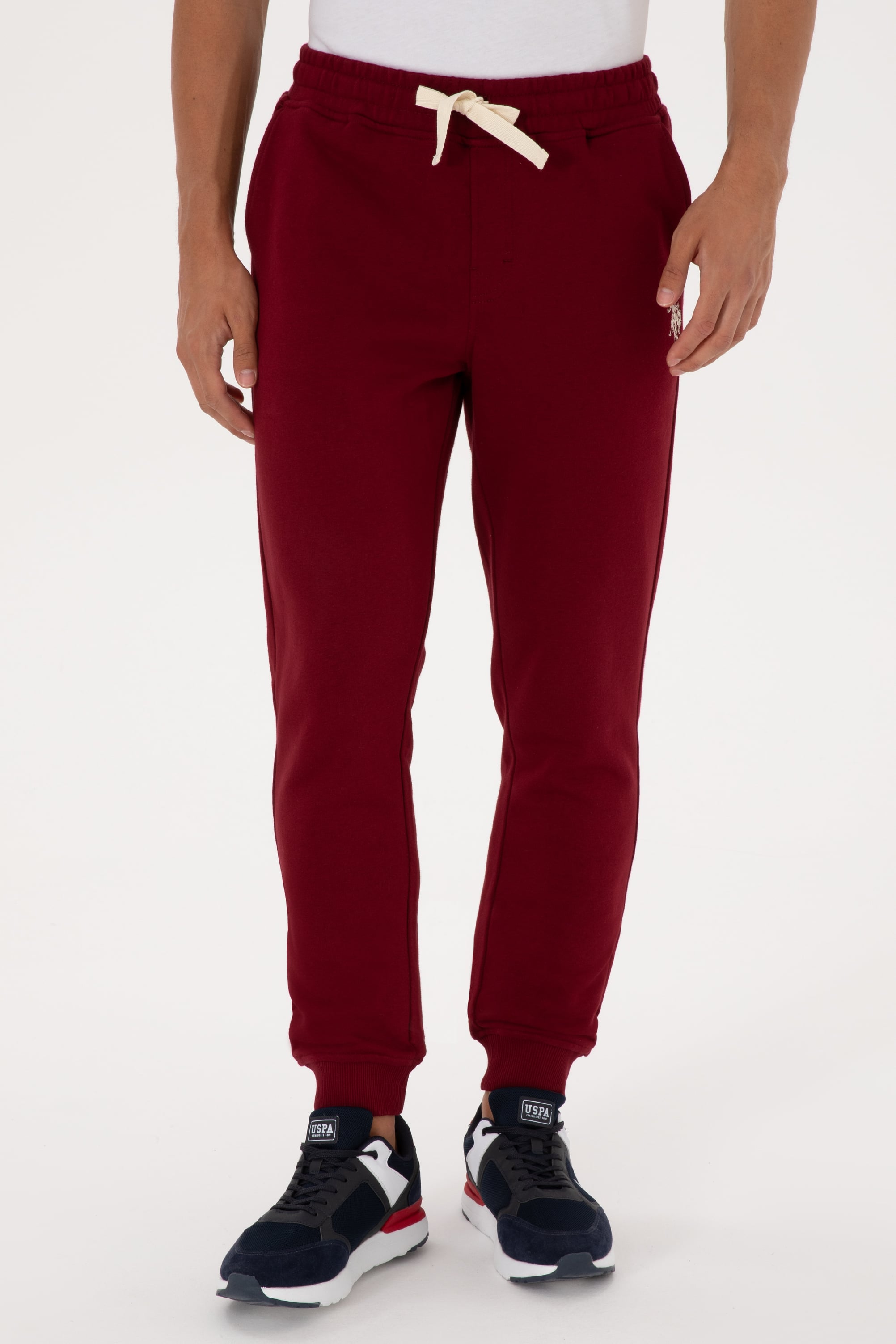 Erkek Bordo Eşofman Altı