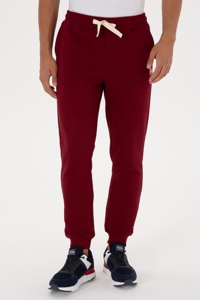 Erkek Bordo Eşofman Altı