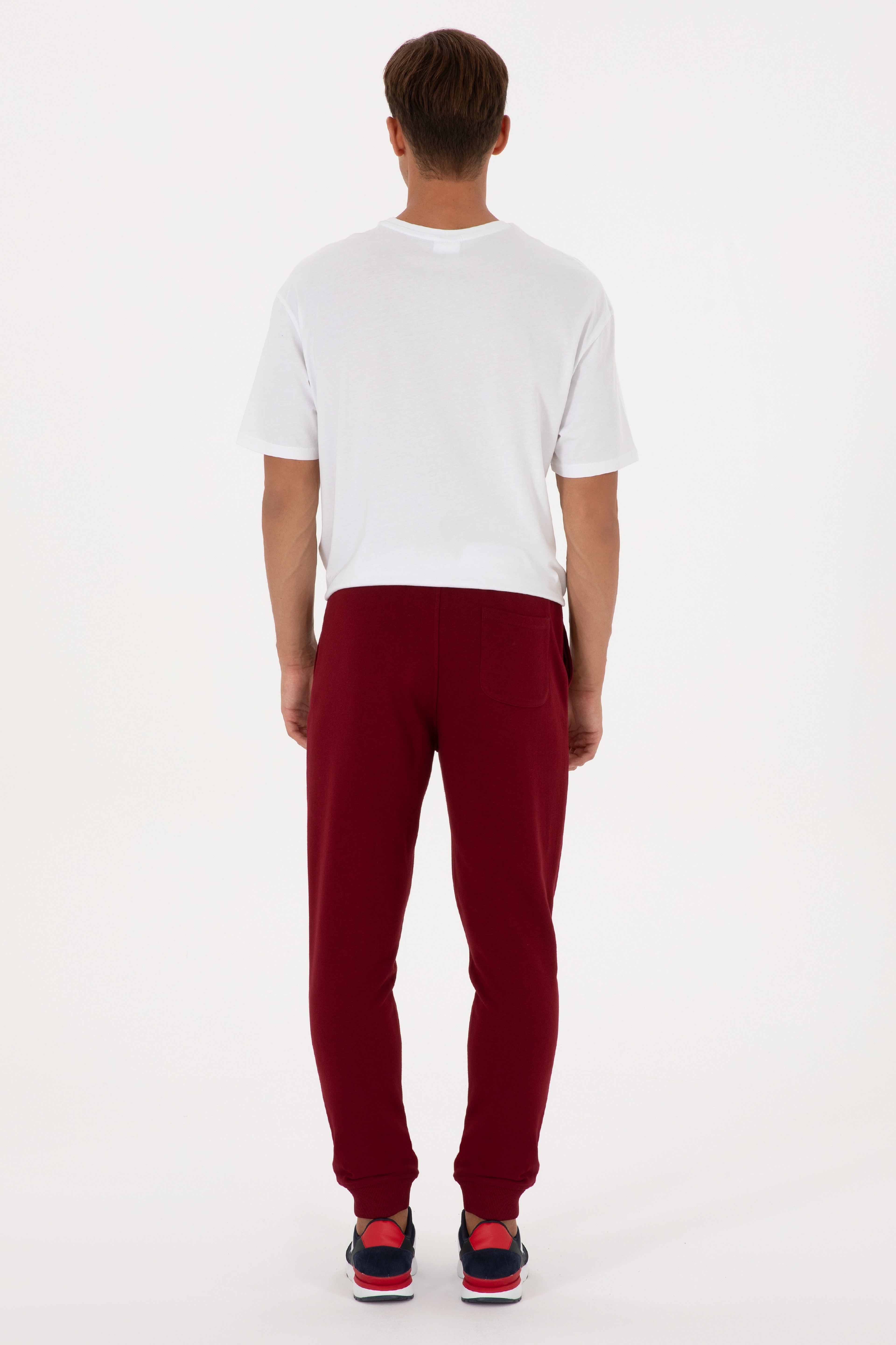 Erkek Bordo Eşofman Altı - Image 4