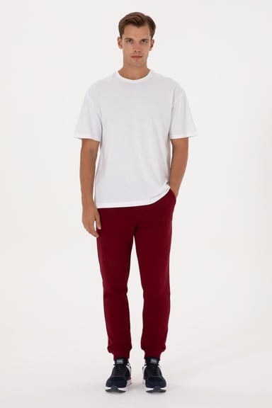 Erkek Bordo Eşofman Altı