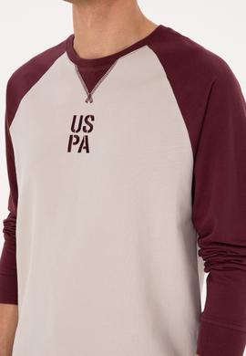 Erkek Bisiklet Yaka Regular Fit Bordo İnce Sweatshirt - 50315420028