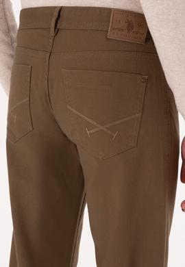 Erkek Haki Slim Fit Kanvas / Chino Pantolon - 50310340248