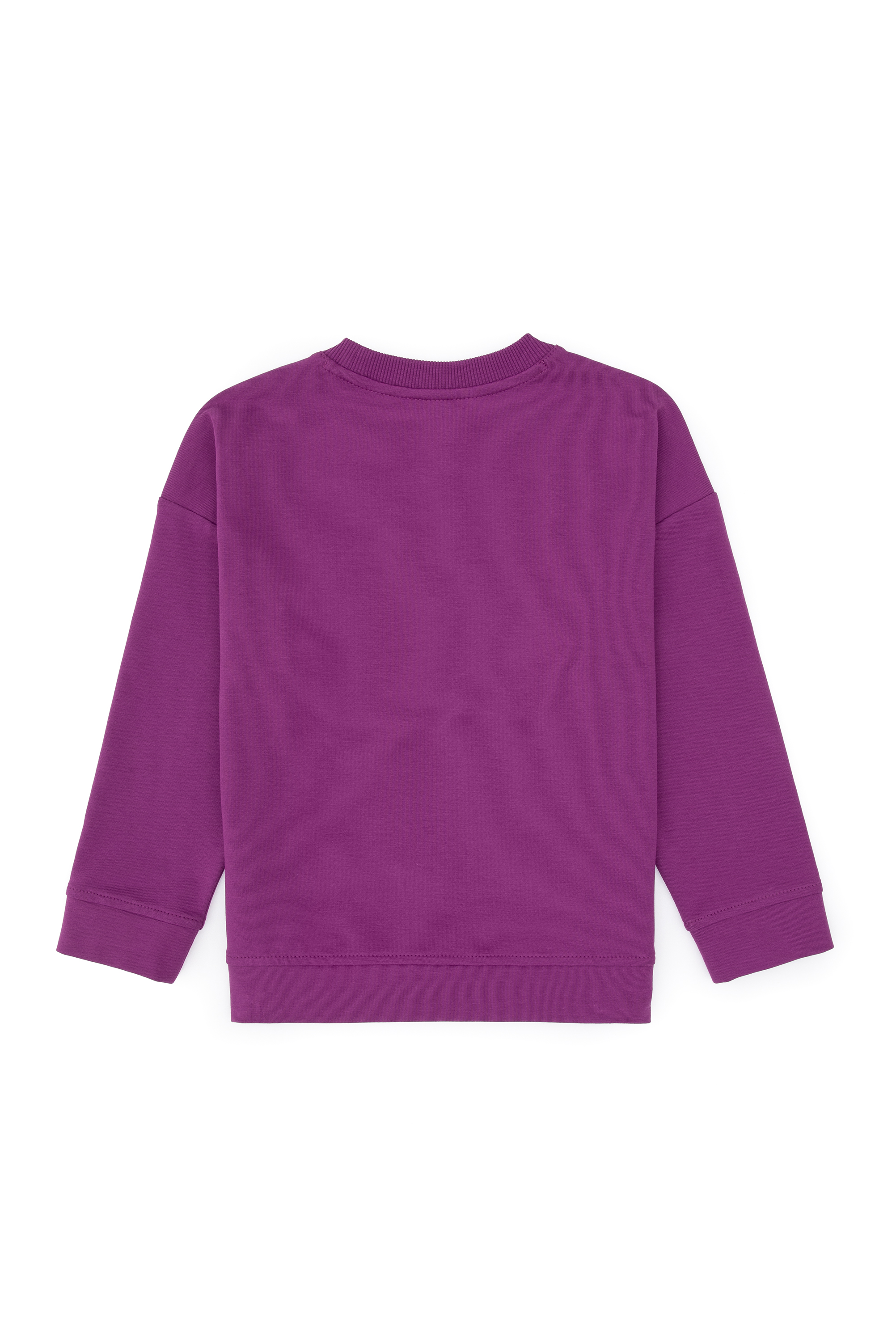 سویشرت یقه گردبنفش ریلکس دخترانه یو اس پولو | U.S. Polo Assn. - تصویر 4