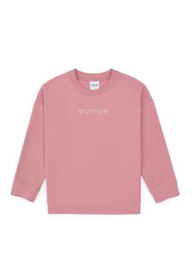 Kız Çocuk Orkide Bisiklet Yaka Sweatshirt - 50317960015