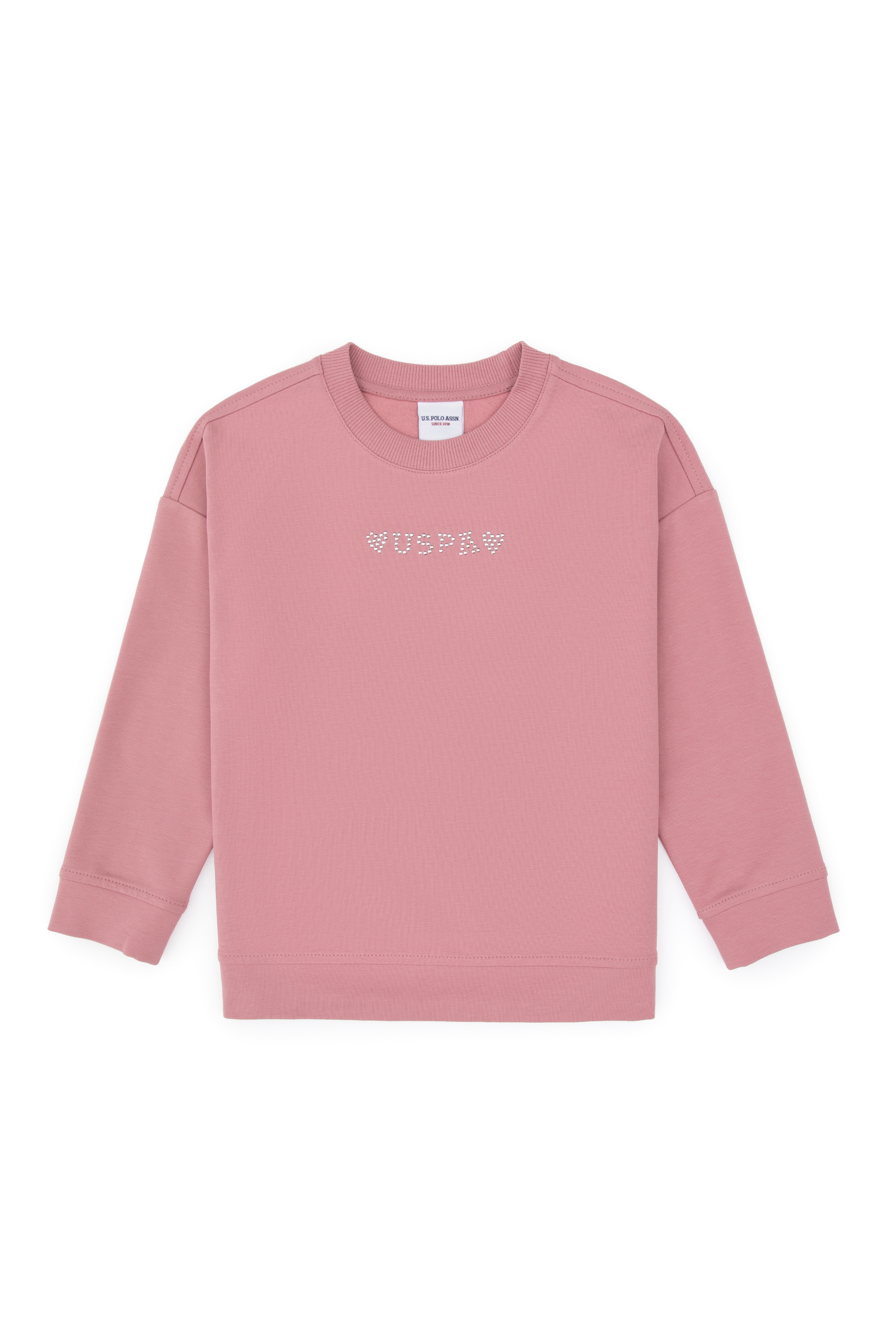 Kız Çocuk Orkide Bisiklet Yaka Sweatshirt - Image 2
