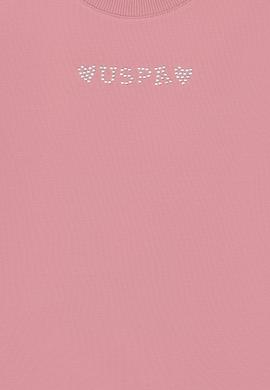 Kız Çocuk Orkide Bisiklet Yaka Sweatshirt - 50317960015