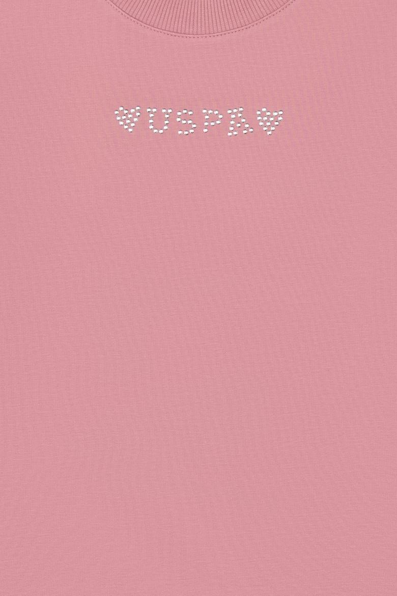 Kız Çocuk Orkide Bisiklet Yaka Sweatshirt - 50317960015