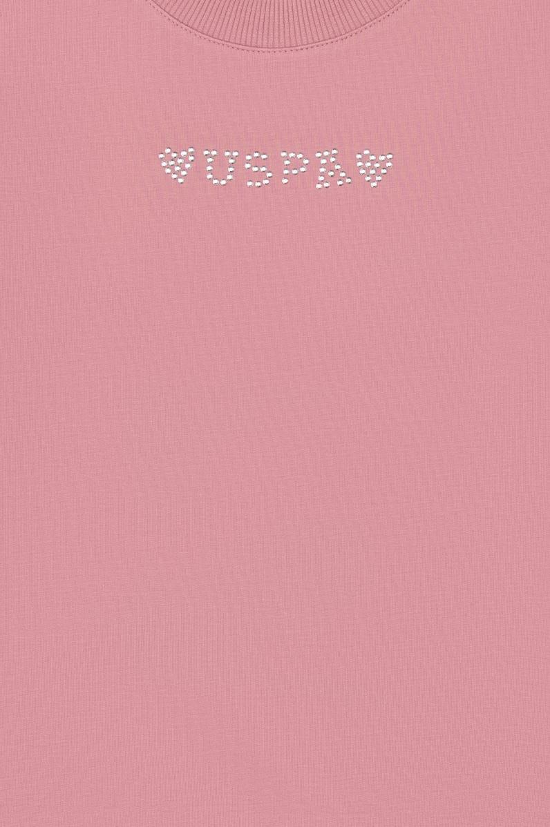 Kız Çocuk Orkide Bisiklet Yaka Sweatshirt