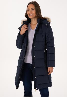 Kadın Lacivert Kaban - 50308001014