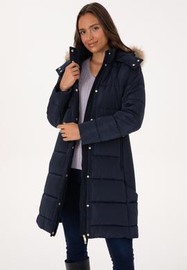 Kadın Lacivert Kaban - 50308001014